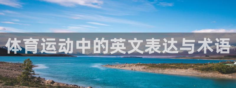 JJB竞技宝官方集团官网:体育运动中的英文表达与术语